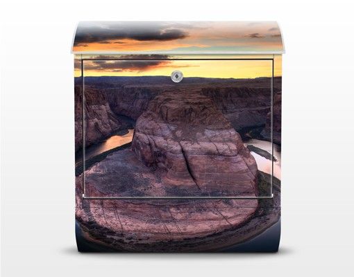 Cassette della posta effetto pietra Fiume Colorado Glen Canyon