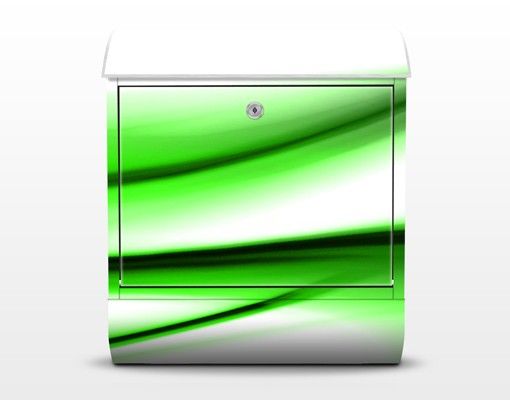 Cassetta postale verde Tocco verde