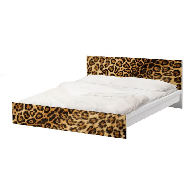 Carta adesiva per mobili IKEA - Malm Letto basso 140x200cm Jaguar Skin