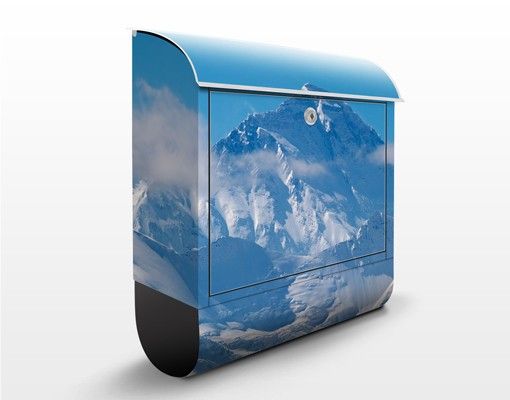 Cassette della posta con paesaggio Monte Everest