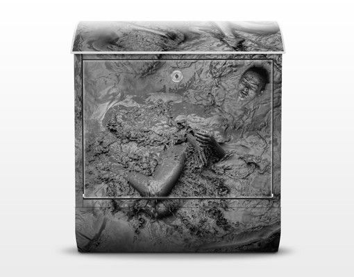 Cassette della posta grigie Disturbing Bath