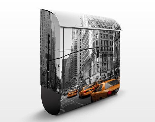 Cassette della posta con architettura e skylines New York, New York!