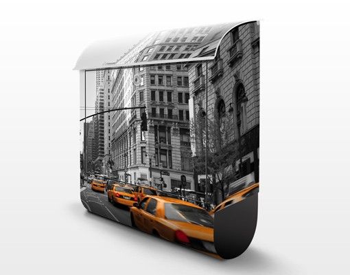 Cassetta postale grigio New York, New York!