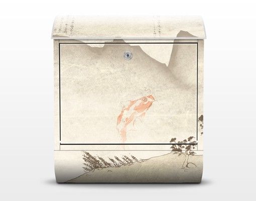 Cassetta della posta vintage No.MW8 Silenzio giapponese