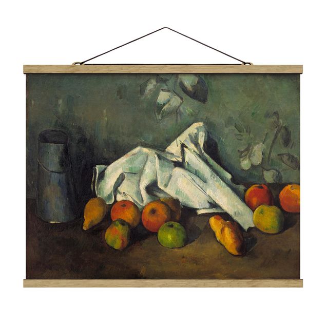 Correnti artistiche Paul Cézanne - Natura morta con barattolo di latte e mele