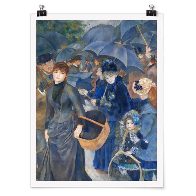 Quadri moderni per arredamento Auguste Renoir - Ombrelli