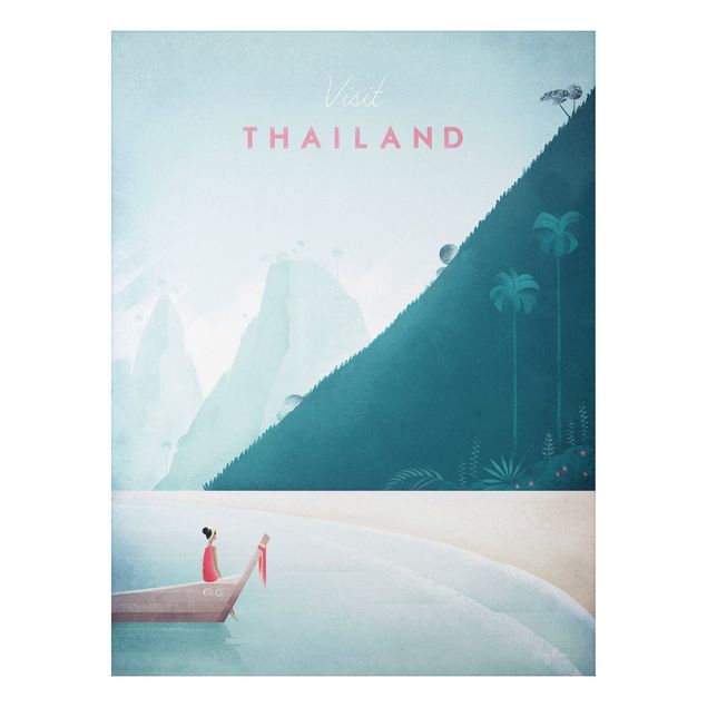 Quadro paesaggio Poster di viaggio - Thailandia