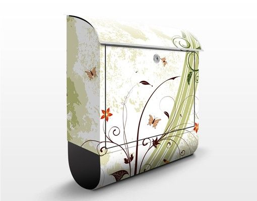 Cassette della posta con fiori Springtide