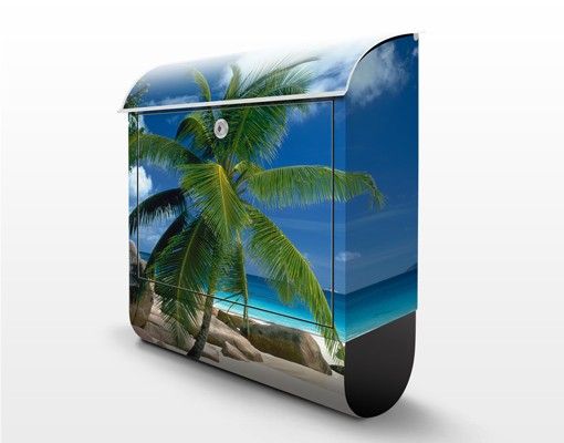 Cassette della posta blu Spiaggia da sogno