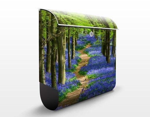 Cassette della posta con paesaggio Sentieri nell'Hertfordshire
