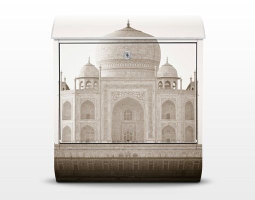 Cassette della posta beige Taj Mahal