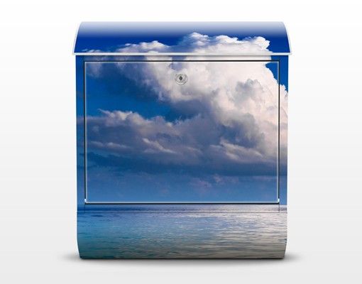 Cassette della posta blu Laguna turchese