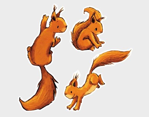 Marche famose Tre scoiattoli