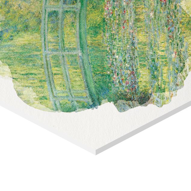 Quadro monet Acquerelli - Claude Monet - Ponte giapponese
