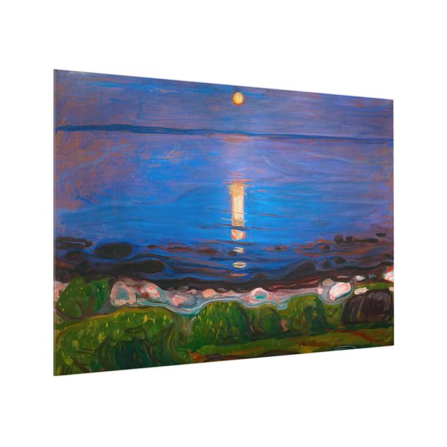 Paraschizzi con spiaggia Edvard Munch - Notte d'estate sulla spiaggia