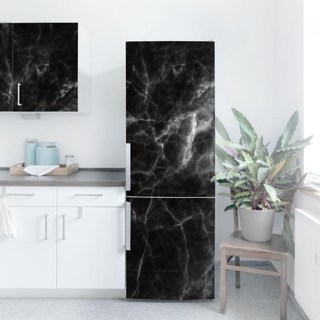 Pellicole adesive per mobili effetto marmo Nero Carrara