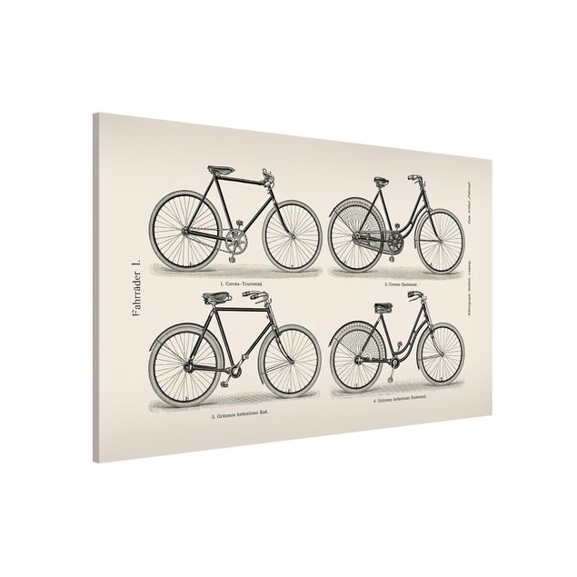 Quadri stile vintage Poster vintage Biciclette