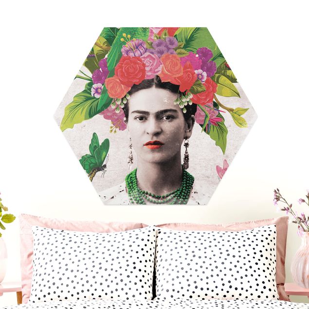 Riproduzioni Frida Kahlo - Ritratto di fiori