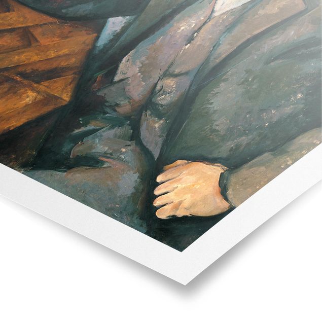 Quadri moderni   Paul Cézanne - Il fumatore di pipa