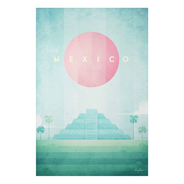 Quadri vintage Poster di viaggio - Messico