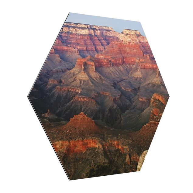 Quadri natura Grand Canyon dopo il tramonto