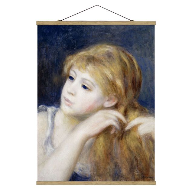 Quadri moderni   Auguste Renoir - Testa di giovane donna