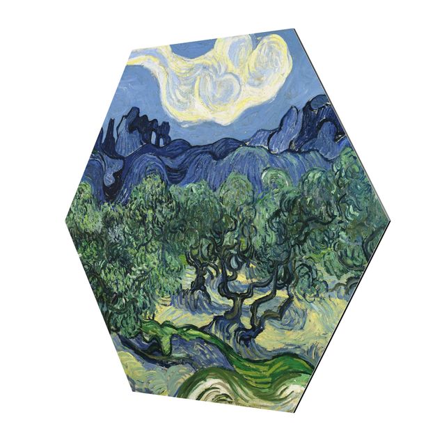 Stile di pittura Vincent Van Gogh - Alberi di ulivo