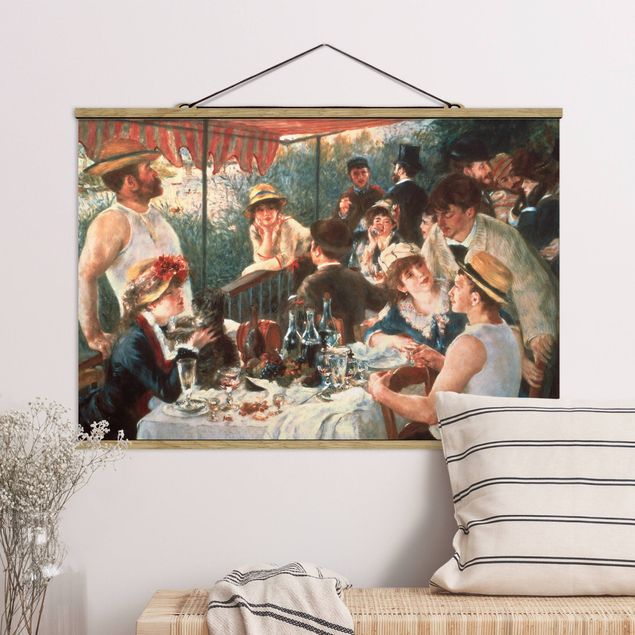 Stampe quadri famosi Auguste Renoir - Il pranzo della festa in barca