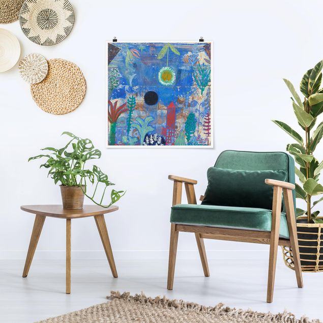 Stampe quadri famosi Paul Klee - Paesaggio sommerso