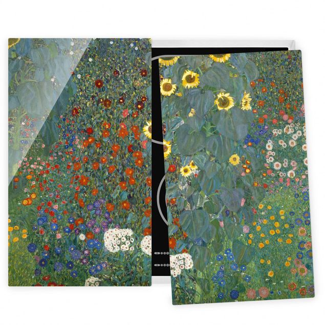 Riproduzioni Gustav Klimt - Girasoli in giardino