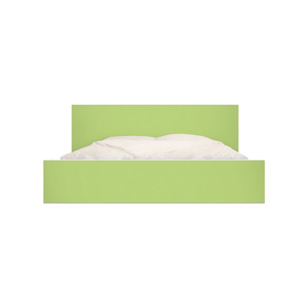 Pellicole adesive per mobili letto Malm IKEA Colore Verde Primavera