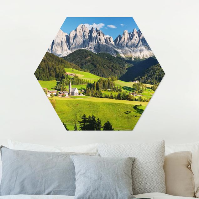 Quadri paesaggistici Odle in Alto Adige