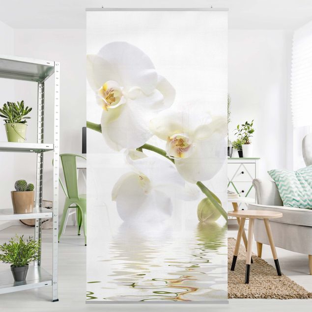 Tessili online Acque di orchidea bianca