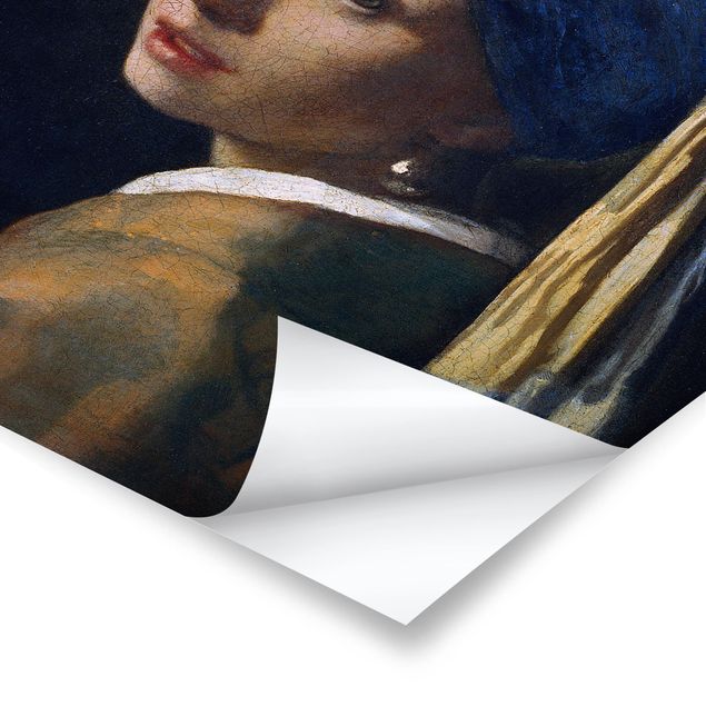 Stampe Jan Vermeer Van Delft - Ragazza con l'orecchino di perla