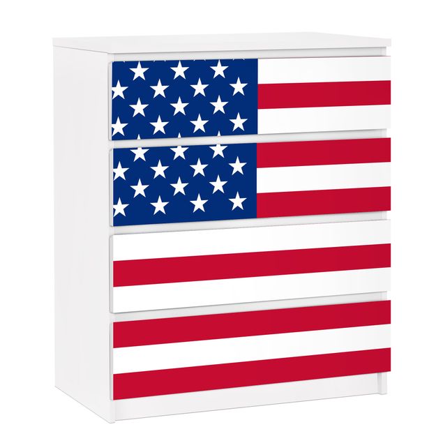 Pellicole adesive con stelle Bandiera dell'America 1