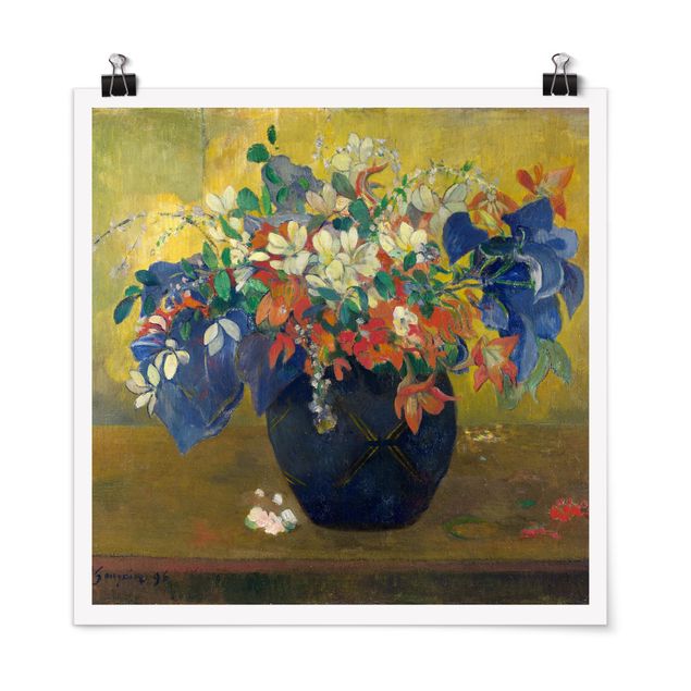 Impressionismo quadri Paul Gauguin - Fiori in un vaso