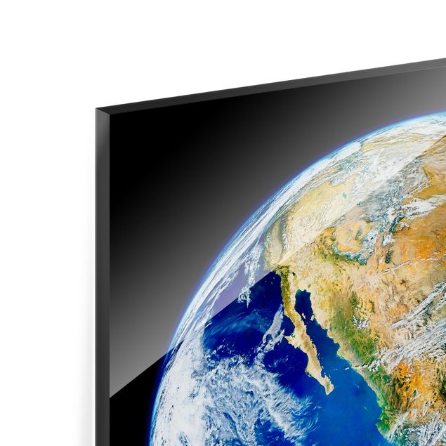 Paraschizzi in vetro - Foto NASA la nostra Terra - Quadrato 1:1