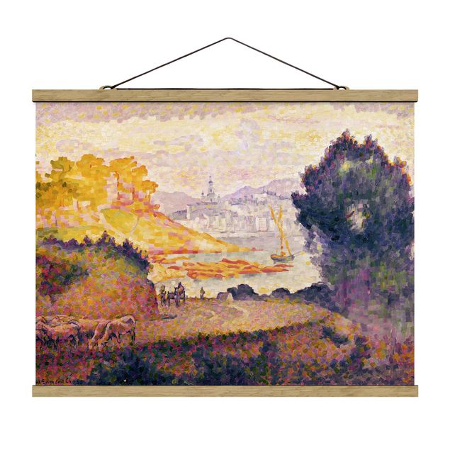 Quadri paesaggistici Henri Edmond Cross - Veduta di Mentone