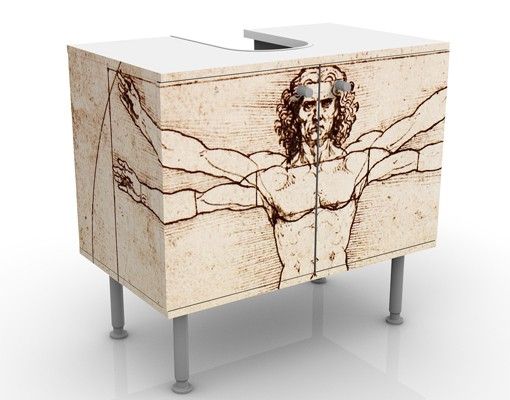 Mobile per lavabo design Da Vinci