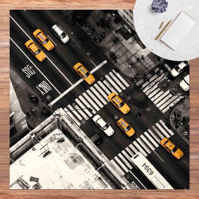 tappeto moderno Taxi di New York