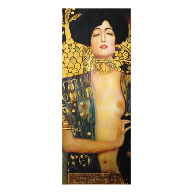 Quadri in vetro riproduzioni Gustav Klimt - Giuditta I