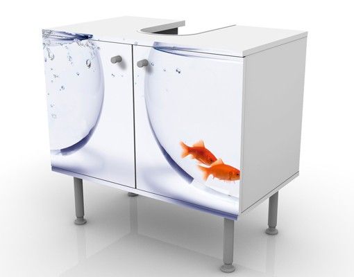 Mobile per lavabo design Flying Goldfish