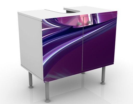 Mobile per lavabo design Circles In Purple