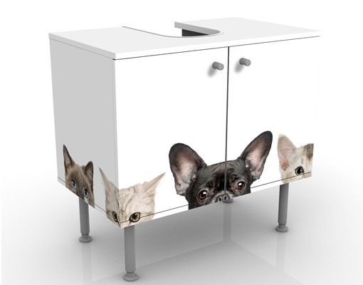 Mobile per lavabo design Cats with Puppy Dog Eyes