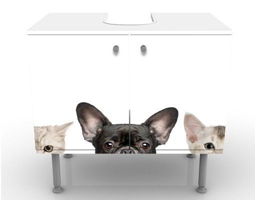 Mobile per lavabo design Cats with Puppy Dog Eyes