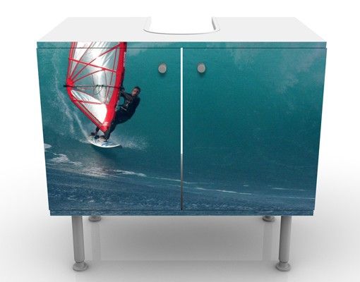 Mobile per lavabo design The Surfer