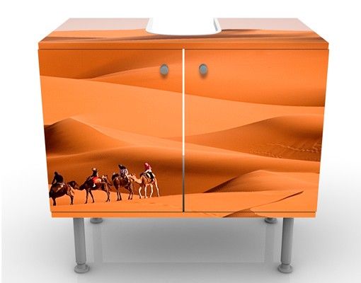 Mobili sottolavabo arancioni Deserto del Namib