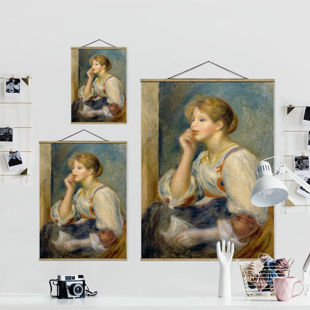 Quadro ritratto Auguste Renoir - Donna con lettera