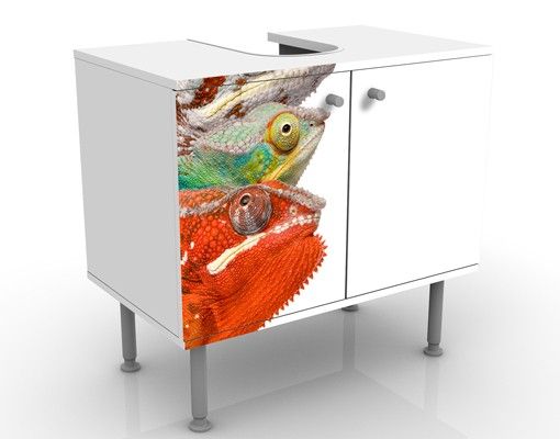 Mobile per lavabo design Colourful Chameleon