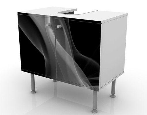 Mobile per lavabo design Silver Smoke